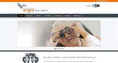 Desktop Screenshot of ergra-low-vision.de