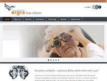 Tablet Screenshot of ergra-low-vision.de